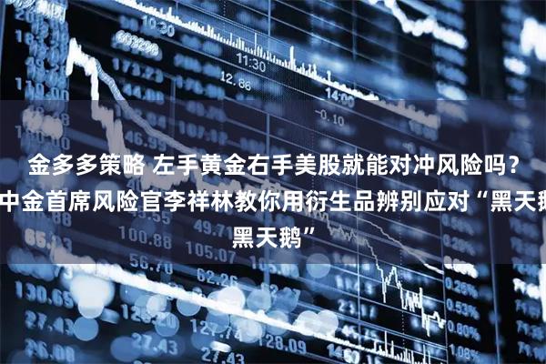 金多多策略 左手黄金右手美股就能对冲风险吗？原中金首席风险官李祥林教你用衍生品辨别应对“黑天鹅”