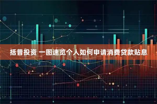 括普投资 一图速览个人如何申请消费贷款贴息